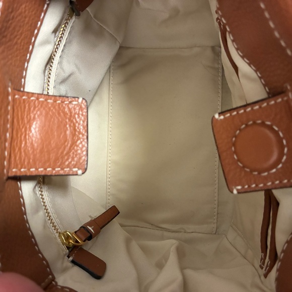 Tory Burch wicker and leather bag - Picture 6 of 10